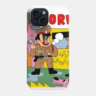 Thailand policeman Phone Case