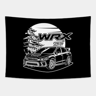 WRT STI (White Print) Tapestry