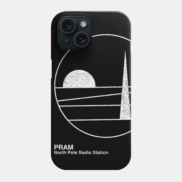 North Pole Radio Station / Minimalist Fan Artwork Graphic Design Phone Case by saudade