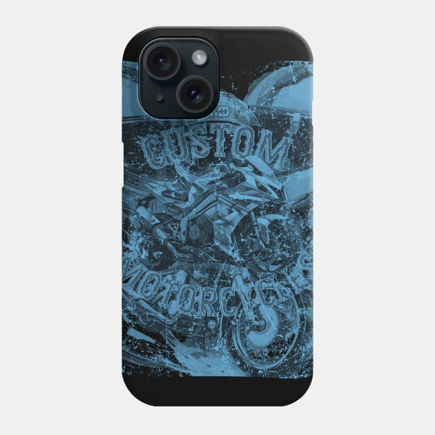 Custom Motorcycles 3 of 5 Phone Case by Jay Major Designs