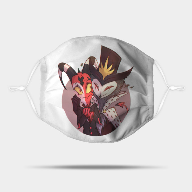 Blitzo Stolas Helluva Boss Mask Teepublic Yeah i'm sure blitz has money, but the idea of stolas buying them. blitzo stolas