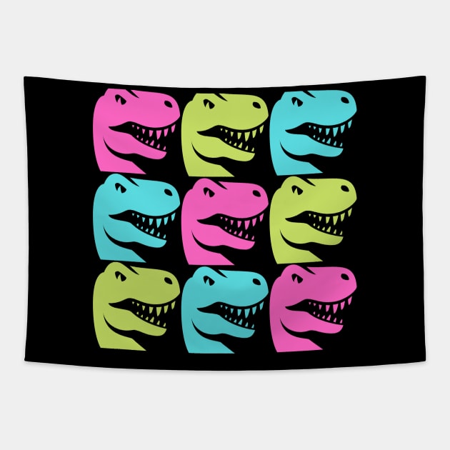 Dino Dino Dino Tapestry by Apathecary