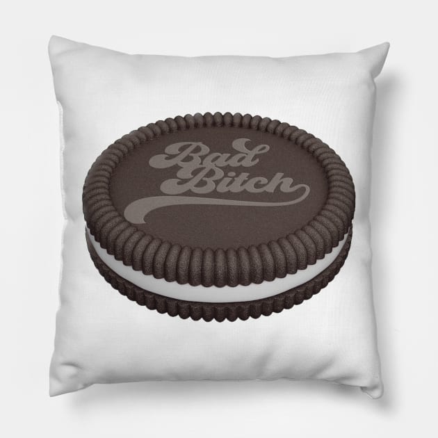 Bad Bitch Oreo Pillow by OKObjects