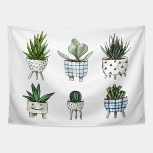 home plants - cactus and succulents Tapestry