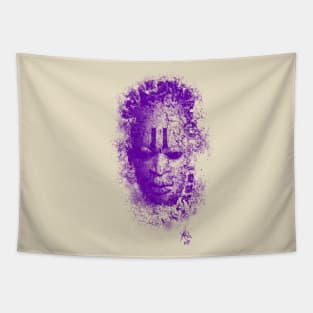 Purple MASK with no texts Tapestry