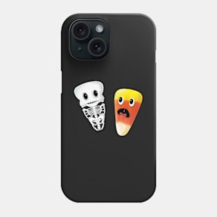 Scary Skele-Candy Corn Funny Cute Candy Corn Design Phone Case