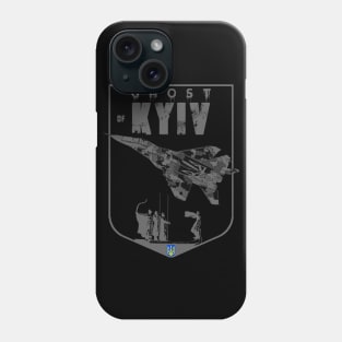 Ghost Of Kyiv Ukrainian MIG-29 Fighterjet Phone Case