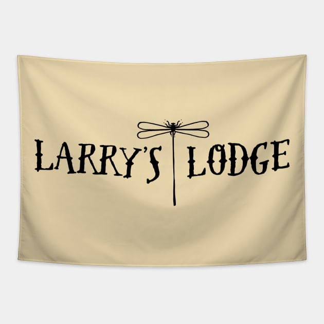 Larry's Lodge - Dragon Fly Tapestry by fakebandshirts