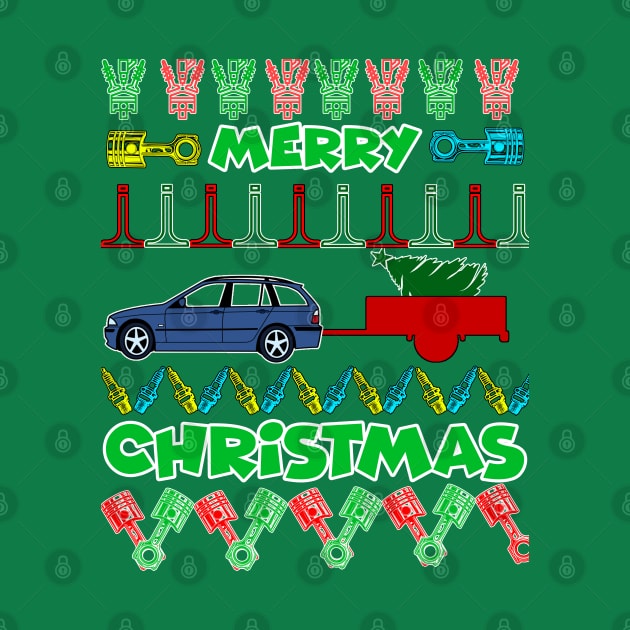 Merry chrismas, car guy, car enthusiast merry chrismas (e46 m3 e91) by CarEnthusast