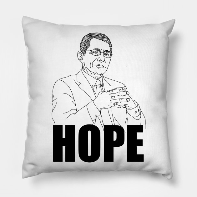 Hope Pillow by sober artwerk