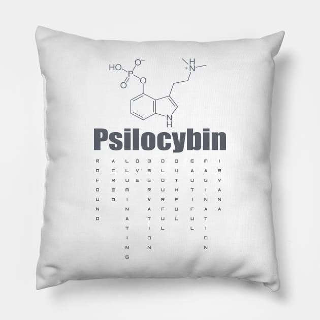 psilocybin Pillow by kurticide