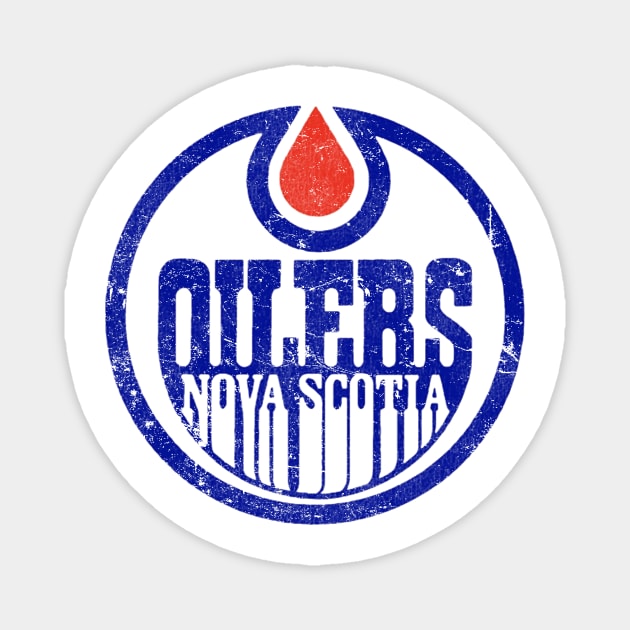 Nova Scotia Oilers Magnet by MindsparkCreative