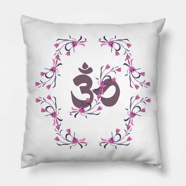 Ohm symbol Pillow by CraftCloud