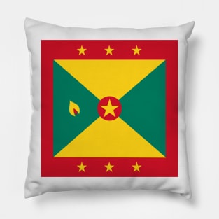 Grenada Flag Pillow