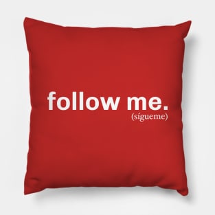 Follow me Pillow