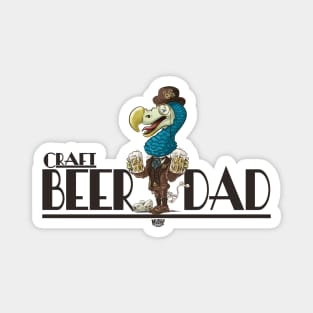 Craft Beer Dodo Bird Dad Magnet