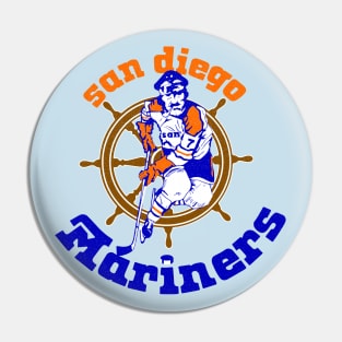 Retro San Diego Mariners Hockey 1974 Pin