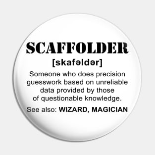 Scafffolder Definition Pin