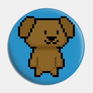 Pixel Dog Pin