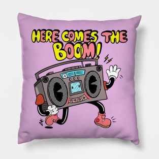 Here comes the boom! Pillow
