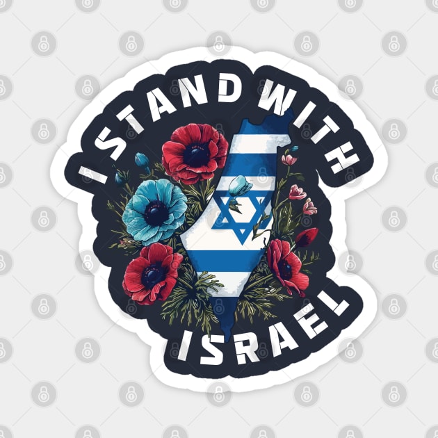 I stand for israel 2023 Magnet by whatyouareisbeautiful