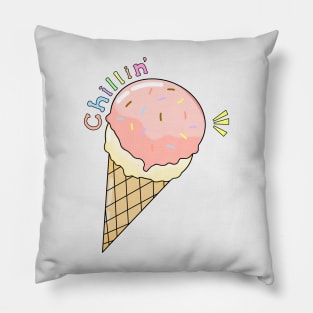 Chillin' Ice Cream Pillow