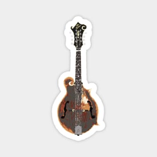 Bill Monroe Iconic Mandolin Magnet