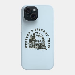 Weekend's Vibrant Train Phone Case