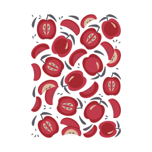 Apples, apples, and apples (red apples) T-Shirt