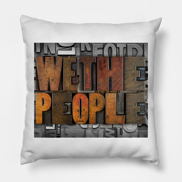 The People Pillow by LibrosBOOKtique