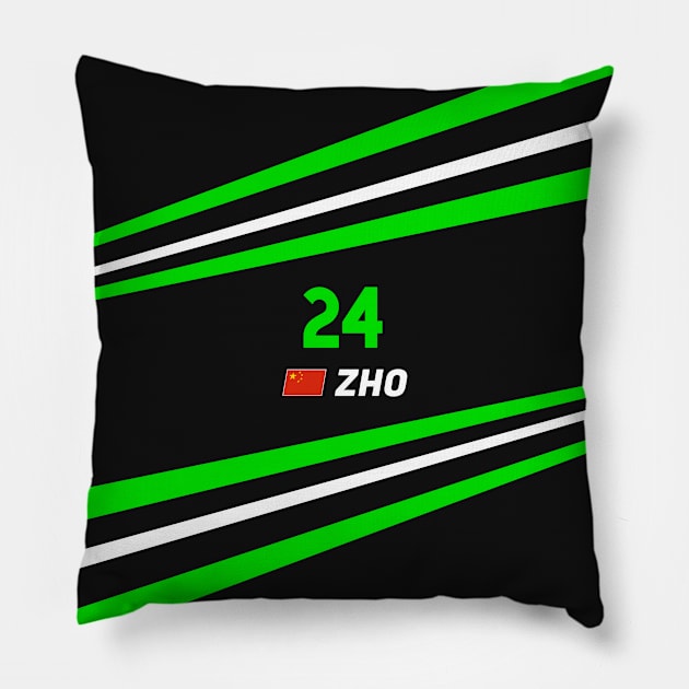 F1 2024 - #24 Zhou Pillow by sednoid