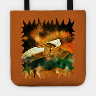 Lizard of the Orange Sahara Lounge Chair Tote