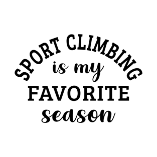 Sport Climbing Is My Favorite Season T-Shirt