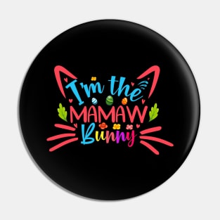 The Mamaw Bunny - The Ideal Design To Celebrate Easter With The Family Pin