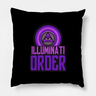 Illuminati Order (Purple) Pillow