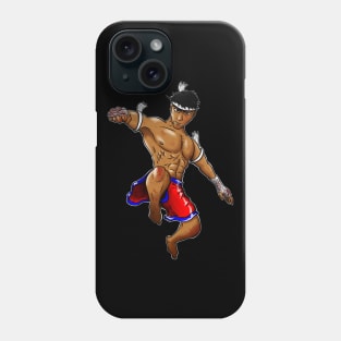 Muay Thai Flying Knee Phone Case