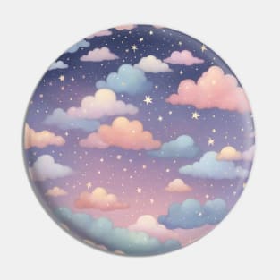 Starry Pastel Sky Pin