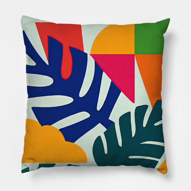 Floral Dreams #14 Pillow by Sibilla Borges