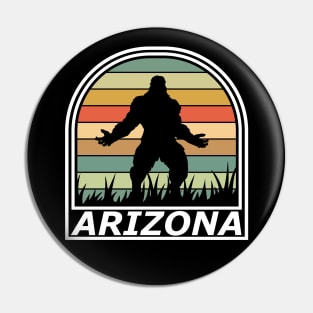 Bigfoot Arizona State Gift Pin