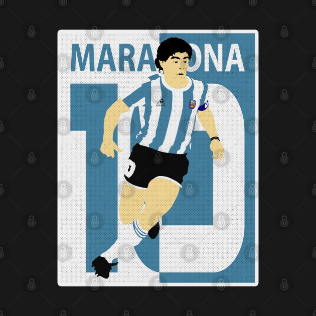 DIEGO MARADONA by canzyartstudio