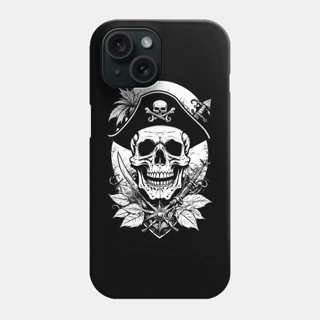 Pirate Ship Captain Phone Case by DeathAnarchy