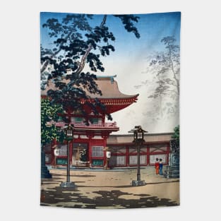 Kyushu Hakozaki Hachimangu Shrine by Tsuchiya Koitsu Tapestry