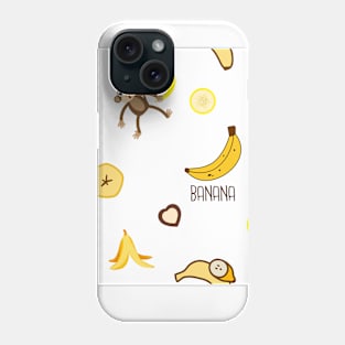 Banana Monkey Phone Case