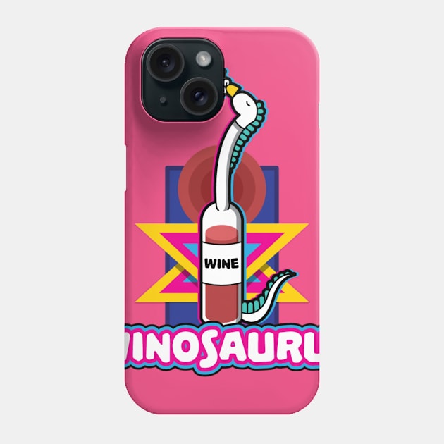 Winosaurus Rex Phone Case by SpacemanTees