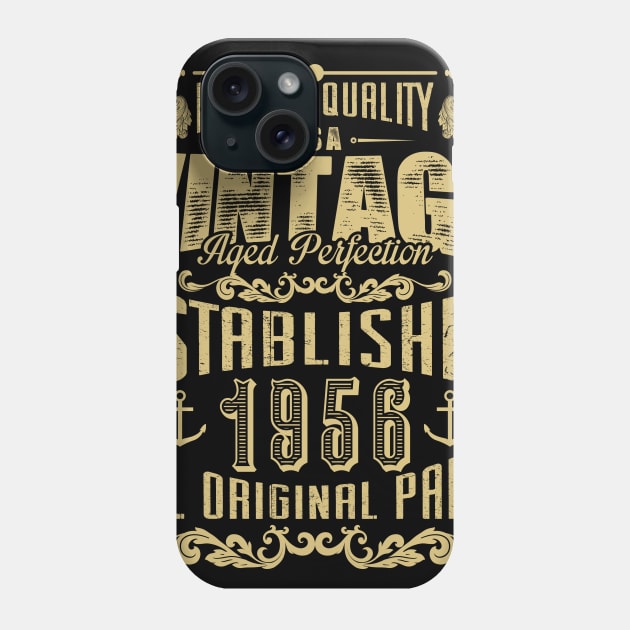 Highest quality USA vintage aged perfection established 1956, All original parts! Phone Case by variantees