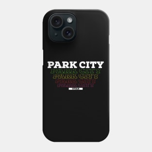 I Love Park City USA Vintage Phone Case