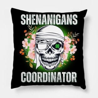 Pirate With Flowers - Shenanigans Coordinator Pillow