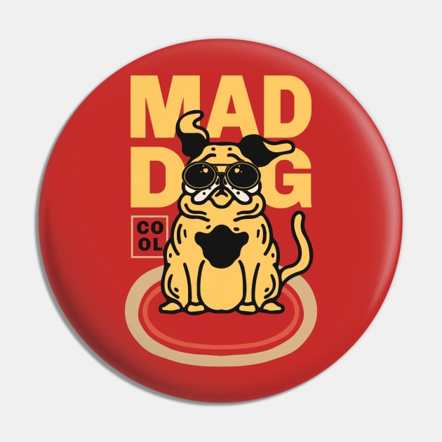 Mad dog Pin by Mobyyshop