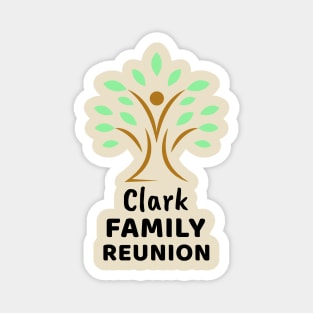 Clark Family Reunion Design Magnet