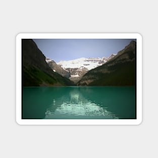 Lake Louise in the Summer, Banff, Alberta, Canada Magnet